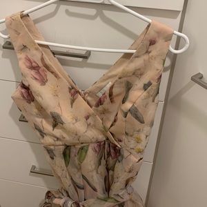 pretty pink prom dress